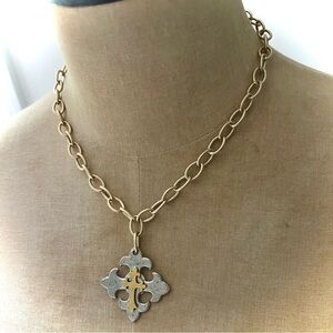 NWT Artisan CROSS Necklace